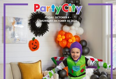 Party City Flyer October 4 to 10