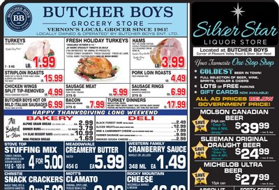 Butcher Boys Grocery Store Flyer October 4 to 14