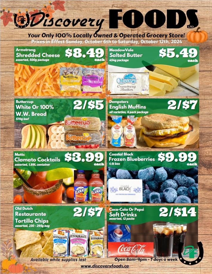Discovery Foods Flyer October 6 to 12