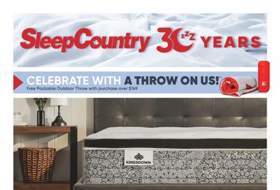 Sleep Country Flyer October 7 to 15