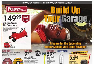 Peavey Mart Flyer October 11 to 17