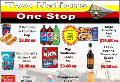 Two Nations One Stop Flyer October 4 to 10