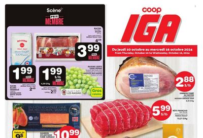 Coop IGA Flyer October 10 to 16