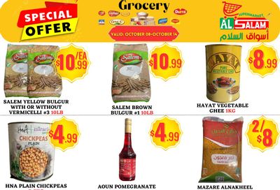 Al-Salam Supermarket Flyer October 8 to 14