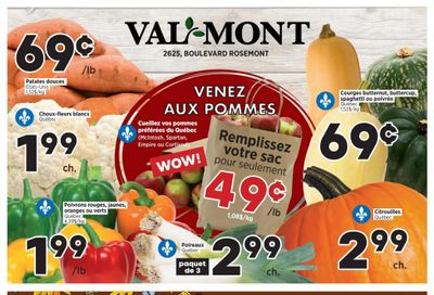 Val-Mont Flyer October 10 to 16