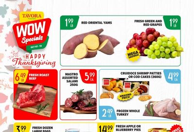 Tavora Foods Flyer October 7 to 13