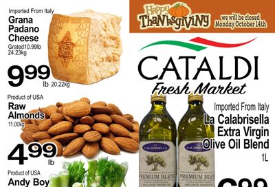 Cataldi Fresh Market Flyer October 9 to 15