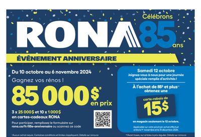 Rona & Rona+ (QC) Flyer October 10 to 16