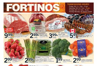 Fortinos Flyer October 10 to 13