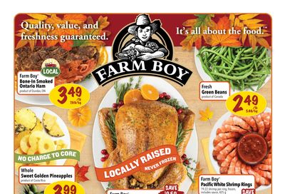 Farm Boy Flyer October 10 to 16