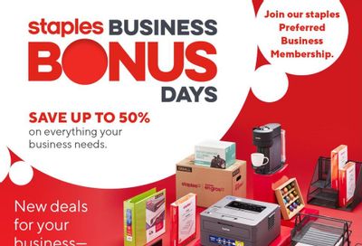 Staples Flyer October 9 to 15