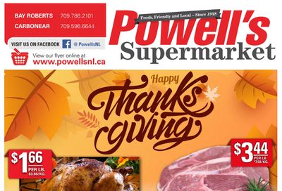 Powell's Supermarket Flyer October 10 to 16