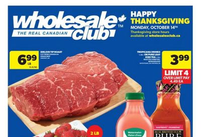 Real Canadian Wholesale Club Flyer October 10 to 16