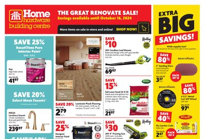 Home Hardware Building Centre (Atlantic) Flyer October 10 to 16