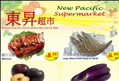 New Pacific Supermarket Flyer October 10 to 14