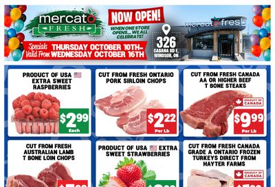 Mercato Fresh Flyer October 10 to 16