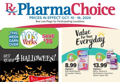 PharmaChoice (BC, AB, SK & MB) Flyer October 10 to 16