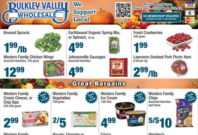 Bulkley Valley Wholesale Flyer October 10 to 16