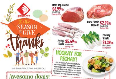 Seafood City Supermarket (ON) Flyer October 10 to 16