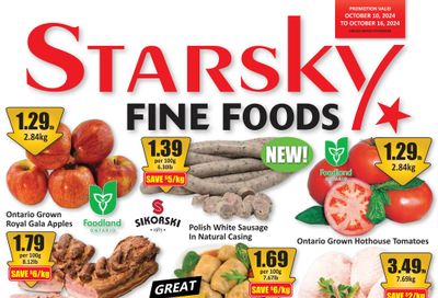 Starsky Foods Flyer October 10 to 16