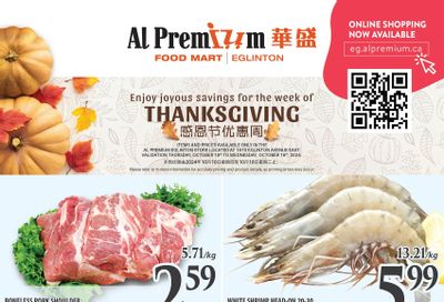 Al Premium Food Mart (Eglinton Ave.) Flyer October 10 to 16