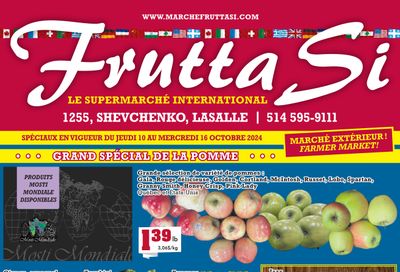 Frutta Si Flyer October 10 to 16