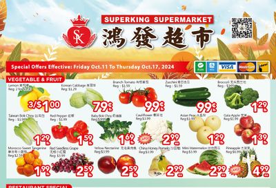 Superking Supermarket (North York) Flyer October 11 to 17