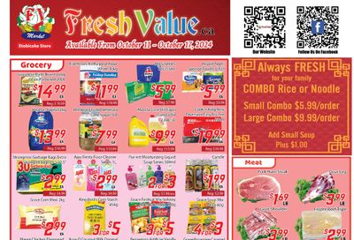 Fresh Value (Etobicoke) Flyer October 11 to 17