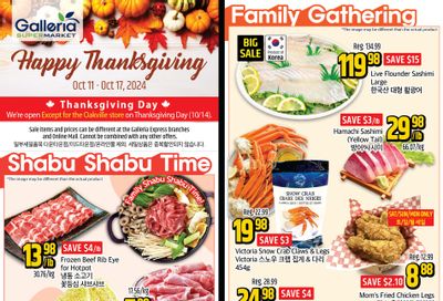 Galleria Supermarket Flyer October 11 to 17