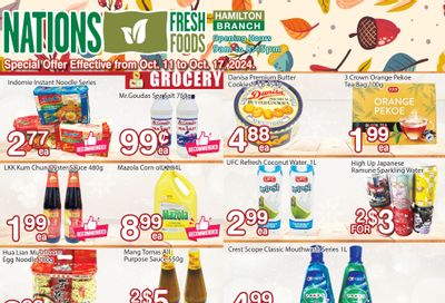 Nations Fresh Foods (Hamilton) Flyer October 11 to 17