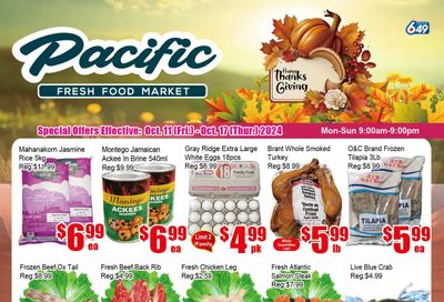 Pacific Fresh Food Market (Pickering) Flyer October 11 to 17