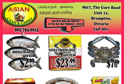 Asian Cash & Carry Flyer October 11 to 17