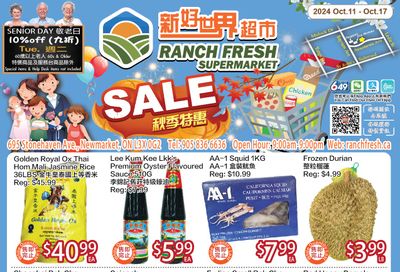 Ranch Fresh Supermarket Flyer October 11 to 17