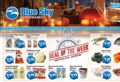 Blue Sky Supermarket (North York) Flyer October 11 to 17