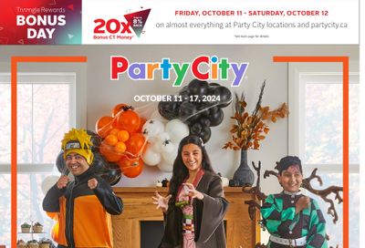 Party City Flyer October 11 to 17