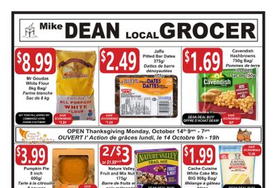 Mike Dean Local Grocer Flyer October 11 to 17