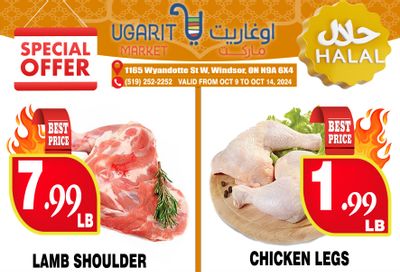 Ugarit Market Flyer October 9 to 14