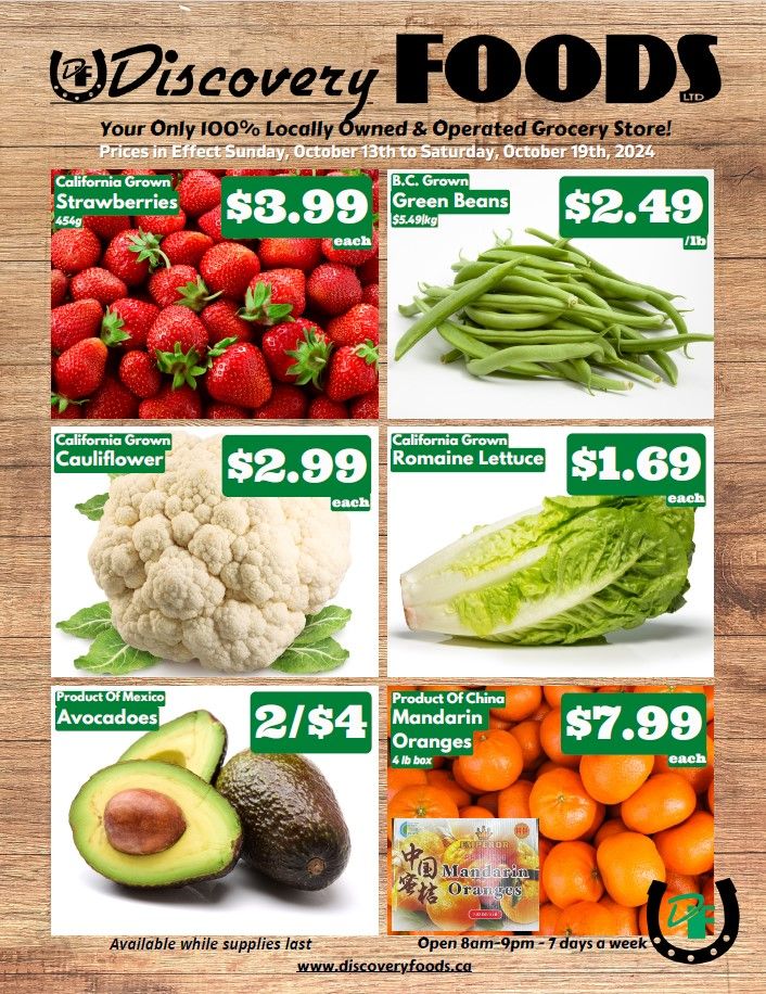 Discovery Foods Flyer October 13 to 19