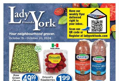 Lady York Foods Flyer October 15 to 20