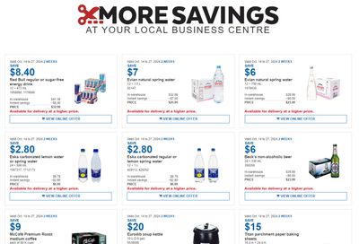 Costco Business Centre Instant Savings Flyer October 14 to 20