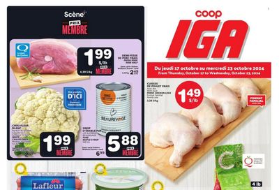 Coop IGA Flyer October 17 to 23