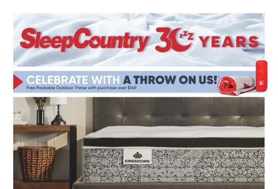 Sleep Country Flyer October 16 to 20