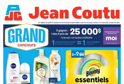 Jean Coutu (QC) Flyer October 17 to 23