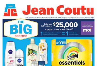 Jean Coutu (NB) Flyer October 17 to 23