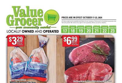 Value Grocer Flyer October 17 to 23