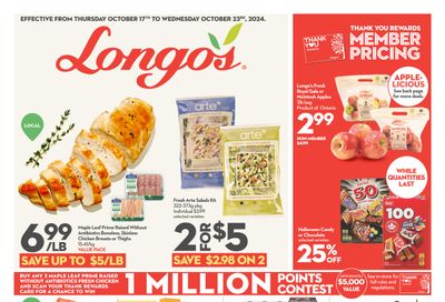 Longo's Flyer October 17 to 23