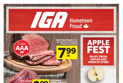 IGA (West) Flyer October 17 to 23