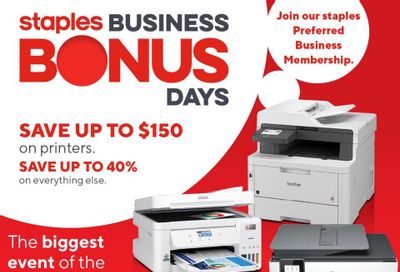 Staples Flyer October 16 to 22