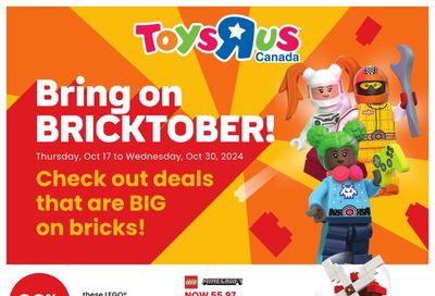 Toys R Us Flyer October 17 to 30