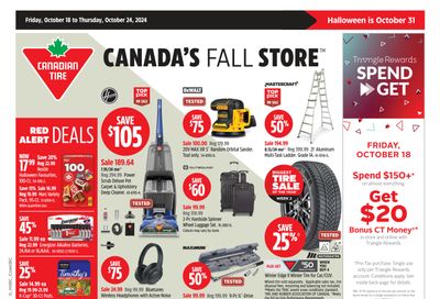 Canadian Tire (West) Flyer October 18 to 24